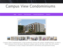 Tablet Screenshot of jmucampusview.com